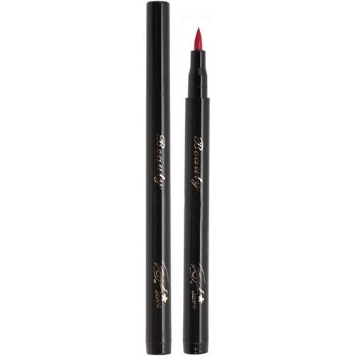 Cosm¿¿Tique Pour L'eye-Liner, Outil Cosm¿¿Tique De L'oeil Imperm¿¿Able Durable De Crayon D'eye-Liner Eyeliner Couleur, Liquide Mat, Color¿¿ Waterproof Set, Ensemble Imperm¿¿Able Pen Longue Dur¿¿E(06# Red) 