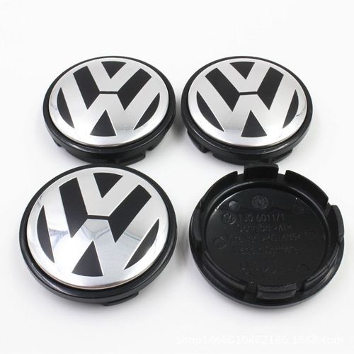 Centre Roue 4×56mm Cache Moyeux Pour Volkswagen Golf Badge Logo