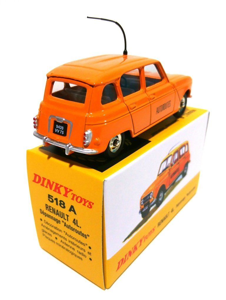 Renault 4 4L Autoroute 1/43 Dinky 518 A Atlas Neuf Boite | Rakuten