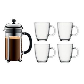 Set Cafetière + 4 Mugs 30 Cl K1928-16cos Chambord