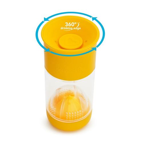 Munchkin Miracle 360 ??Fruit Infuser Coupe Jaune 14 Oz