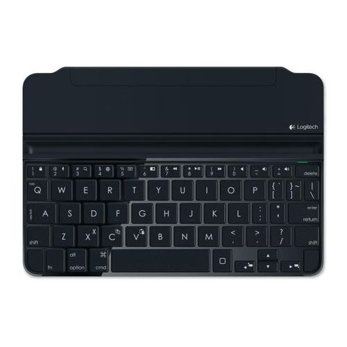 Logitech Ultrathin Keyboard Cover - Clavier - Bluetooth - gris - pour Apple iPad mini (1ère génération); iPad mini 2 (2e génération)