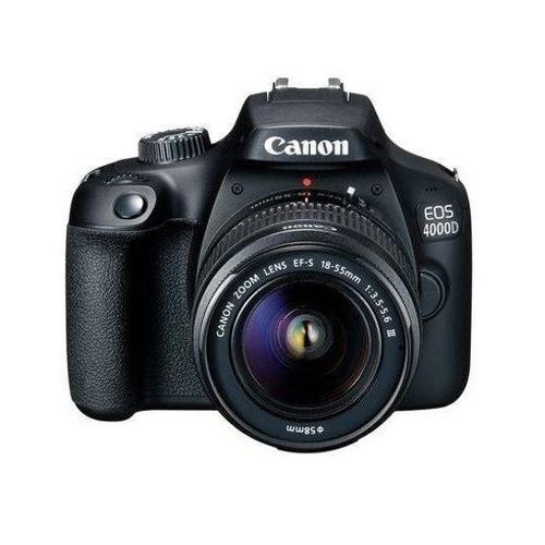 CANON EOS 4000D reflex 18 mpix KIT EF-S 18-55MM F3.5-5.6 III + Sac