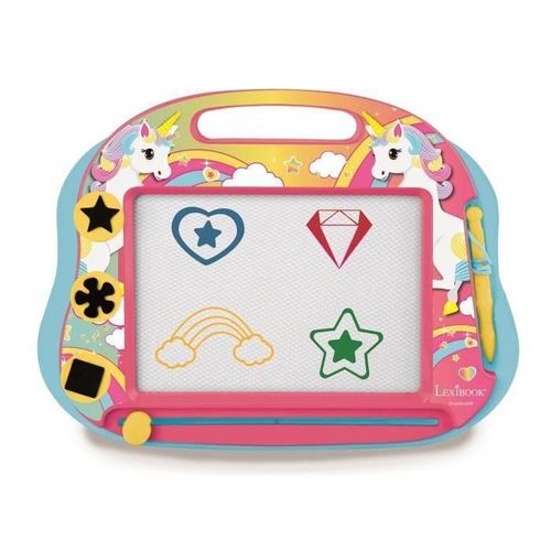 Lexibook - Ardoise Magique Licorne - Multicolore