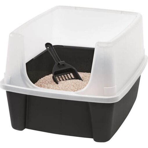 Iris Ohyama - Bac A Litiere Pour Chat Avec Pelle - Cat Litter Box -...
