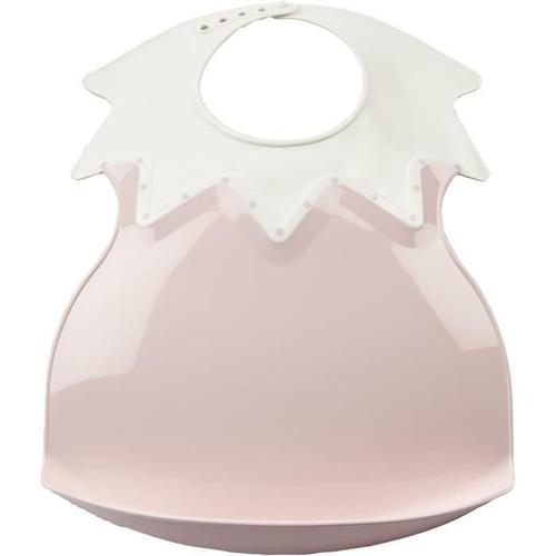Thermobaby Bavoir Arlequin - Rose Poudre