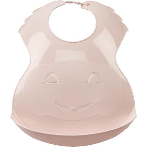 Thermobaby Bavoir Semi-Rigide - Rose Poudre