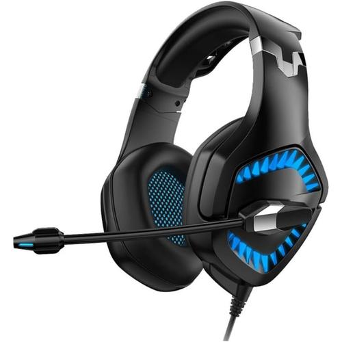 Casque Gaming Casque Gamer Casque de Gaming Casque Audio pc Gaming Headset Casques Gaming Headphones Gaming Casque Ordinateur Casque gameur Casque pc LED écouteur Manger du Poulet