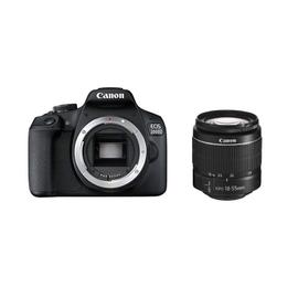 CANON EOS 2000D reflex 24.1 mpix Black objectif KIT EF S 18 55mm