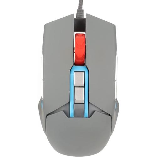 Souris de Jeu Filaire, Souris de Jeu Légère avec Micro Intégré, Souris Programmée à 9 Boutons, 3 Niveaux DPI Réglables pour PC, pour Windows