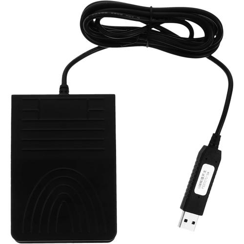 commutateur au pied USB pc foot pedal bouton poussoir claviers mécaniques pédale de clavier seul pied pédale USB pédales simulateur interrupteur au pied Plastique