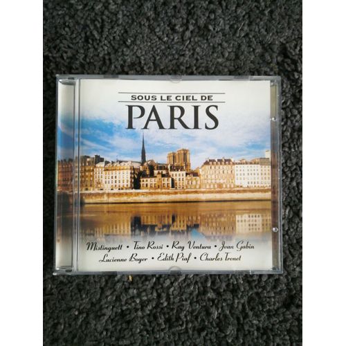 Sous Le Ciel De Paris, 18 Titres Mistinguett, Tino Rossi, Fernandel, Ray Ventura, Jean Gabin, Edith Piaf, Charles Trenet, Maurice Chevalier, Etc