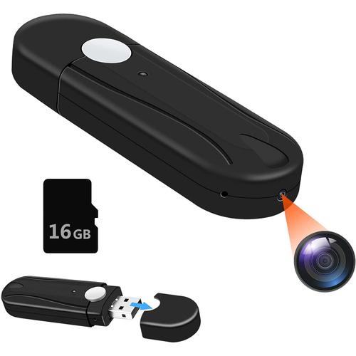 Caméra Cachée, 1080P HD Enregistrez des vidéos et Prenez des Photos Caméra Espion Discrète, Fonctionnez en chargeant Micro Camera Espion avec 16GB de Stockage