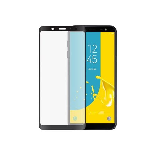 Bigben Connected - Protection D'écran Pour Téléphone Portable - 2.5d - Verre - Couleur De Cadre Noir - Pour Samsung Galaxy J6+