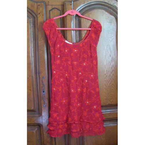 Robe Rouge René Derhy - Taille