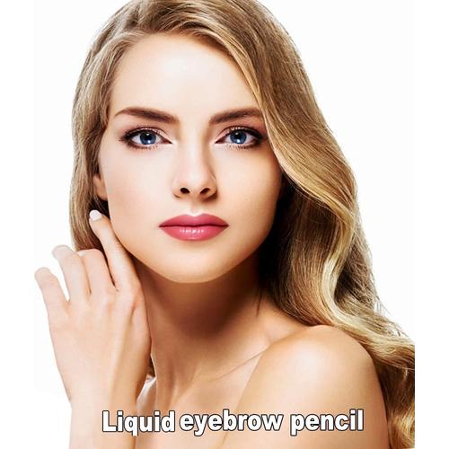 Eyebrow Pen - Crayon À Sourcils Microblading Avec Applicateur À Pointe Micro-Fourche - Crée Des Sourcils D'apparence Naturelle Sans Effort 