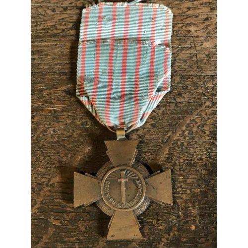 Médaille Ordonnance Croix Du Combattant Armée Française