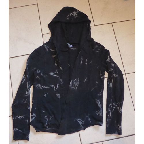 Veste Noire Imprimée H&m Taille S