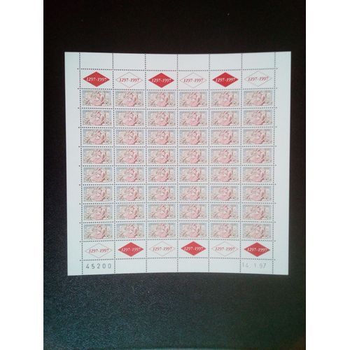Timbre Monaco Yt Sceau Du Prince Rainier Iii 1997 ( 5612 )