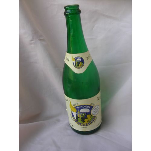 Bouteille Vide Commémorations 70 E Anniversaire Débarquement Normandie Cidre 2