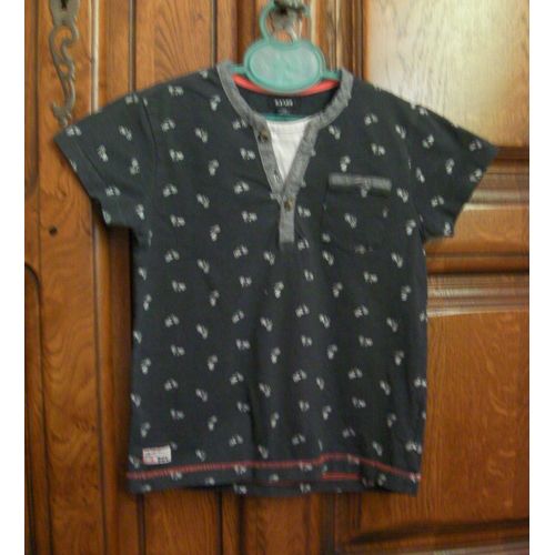 Tee-Shirt Bleu Kiabi - Taille 5 Ans