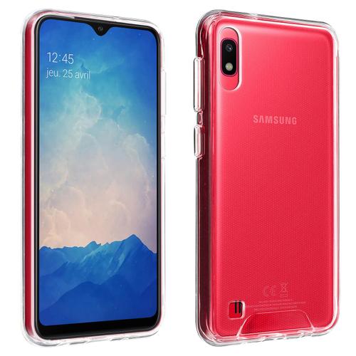 Coque Samsung Galaxy A10/M10 Protection Cristal Bi-Matière Antichocs Transparent