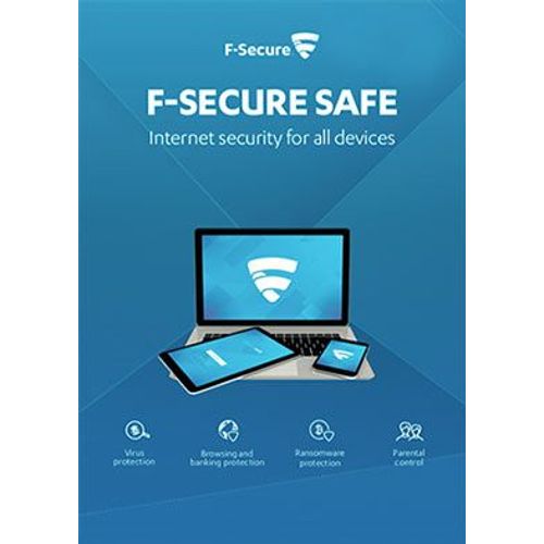 F-Secure Safe - 1 Poste - 1 An - Logiciel En Téléchargement - Pc