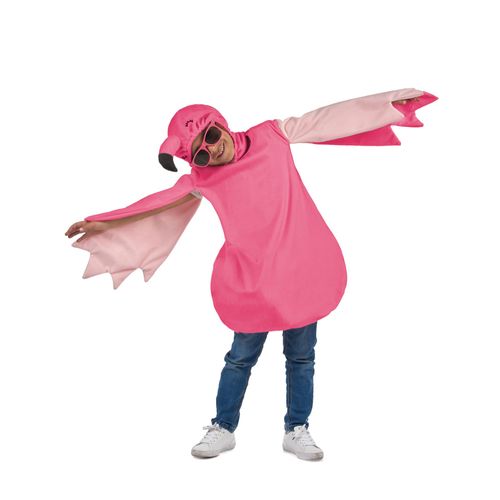 Déguisement Flamant Rose Enfant - Taille: Xs 3-4 Ans (92-104 Cm)