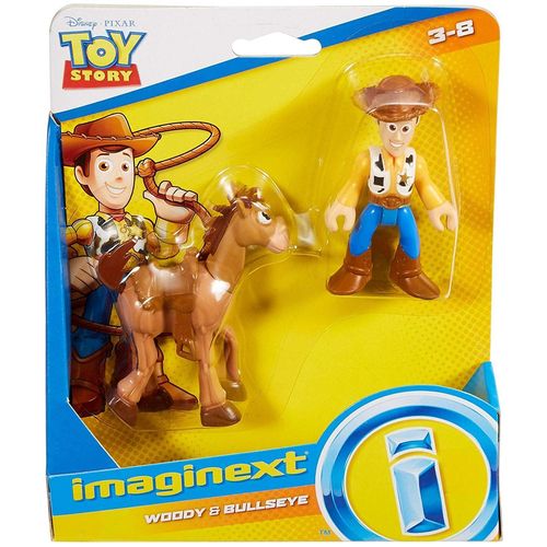 Imaginext Toy Story Figures - Woody Et Bullseye