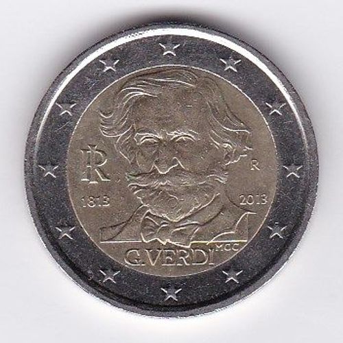 Italie 2 Euros 2013 Commémorative G. Verdi (1813-2013)
