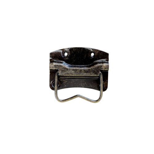 12 Poignées Fonte Aluminium Patinée 01 - Marron