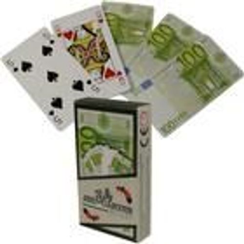 Jeu 54 Cartes Fun Aspect Billet 200 Euros Idéal