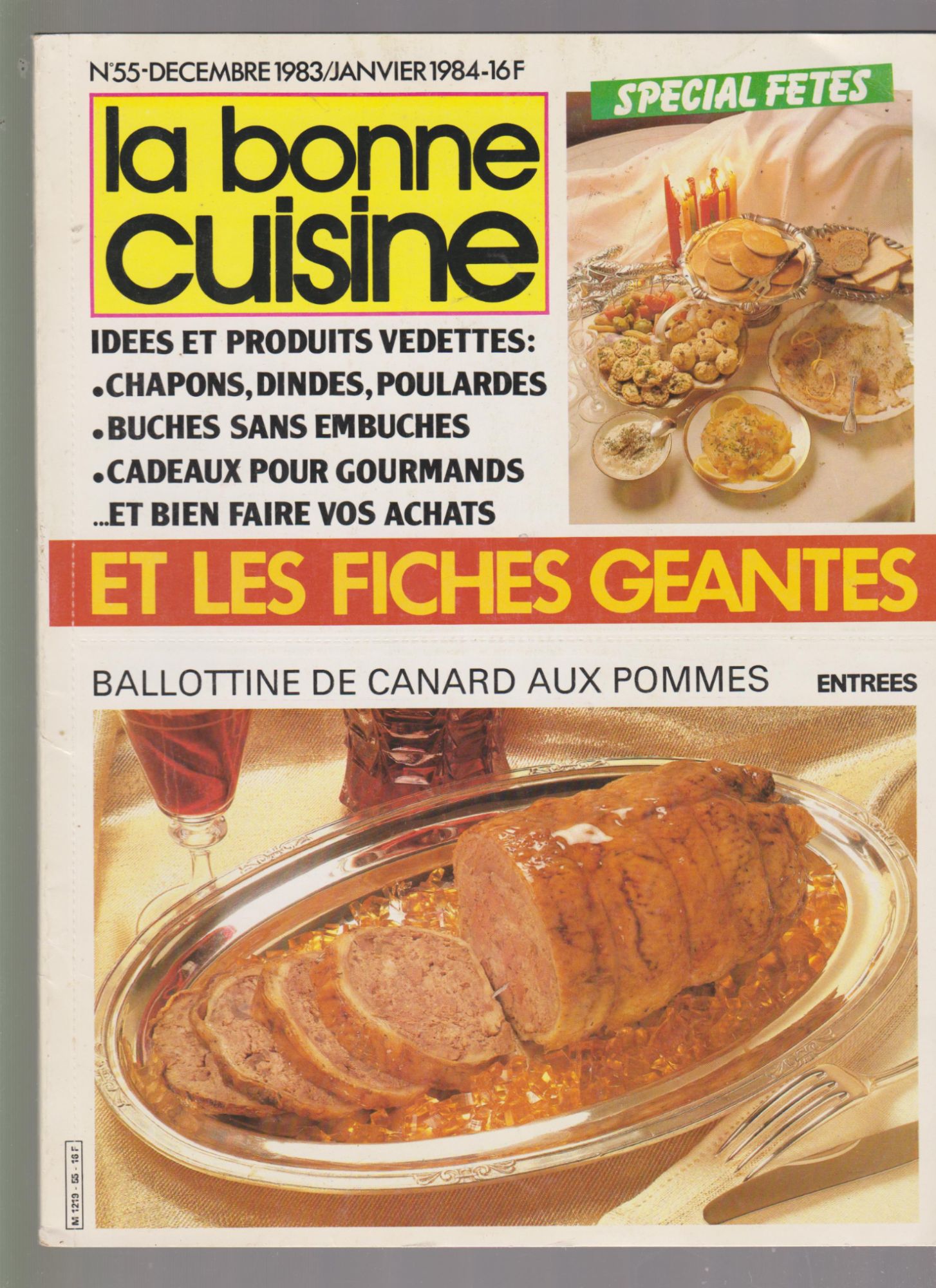 la bonne cuisine - fiches géantes N°61 Bonne Cuisine Fiches Geantes - Meilleures offres neuf et
