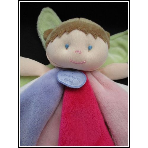 Doudou Et Compagnie Poupee Demoiselles Demoiselle  Fees Fee Lavande Rose 