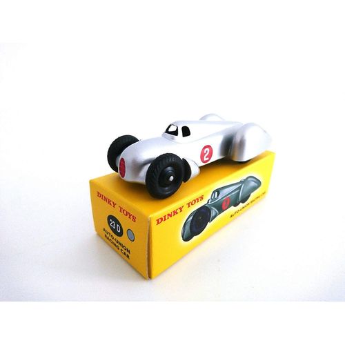 Dinky Toys 23d - Auto-Union Racing Car #2, Argent 1:43-Atlas
