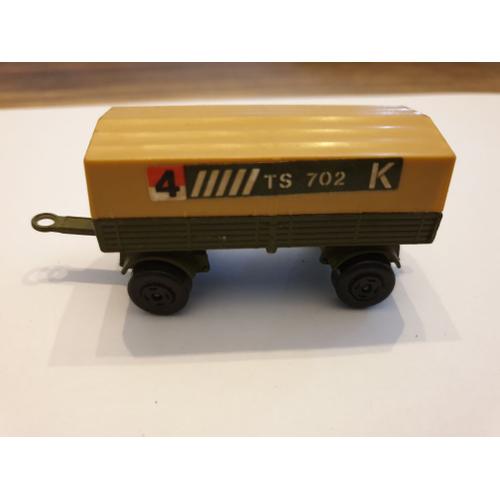 Remorque Mercedes Trailer Militaire-Matchbox