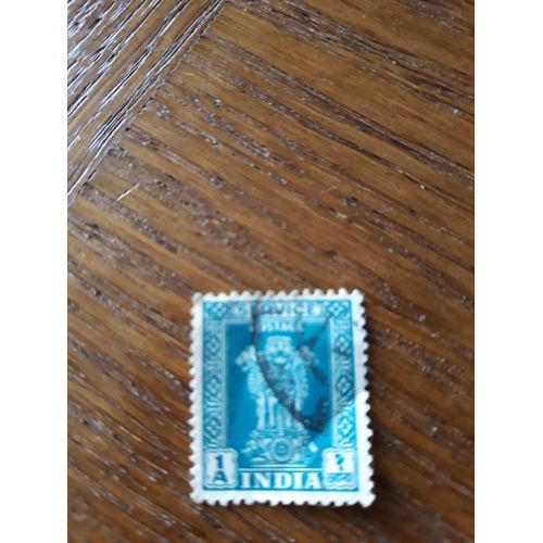 Timbre Inde India Asoka Pilier Tp4