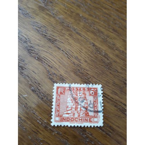 Timbre Indochine Colonies Ruinés D'angkor Tp1