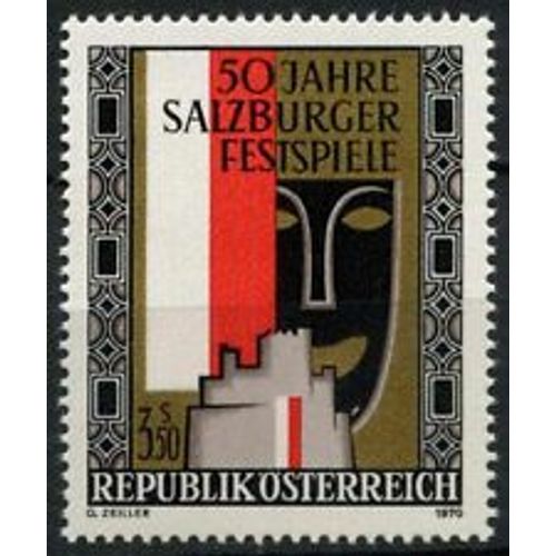 Timbres Autriche 1970 Neuf ** Yt N° 1592 Fêtes À Salzburger
