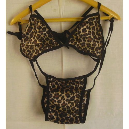 Ensemble Lingerie Léopard