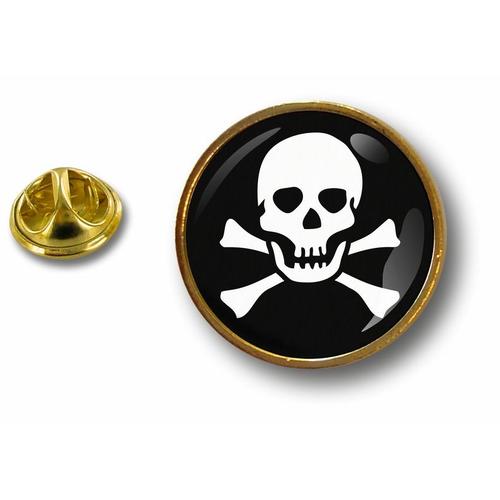 Pins Pin Badge Pin's Metal Button Drapeau Pirate Tete De Mort Jack Rackham