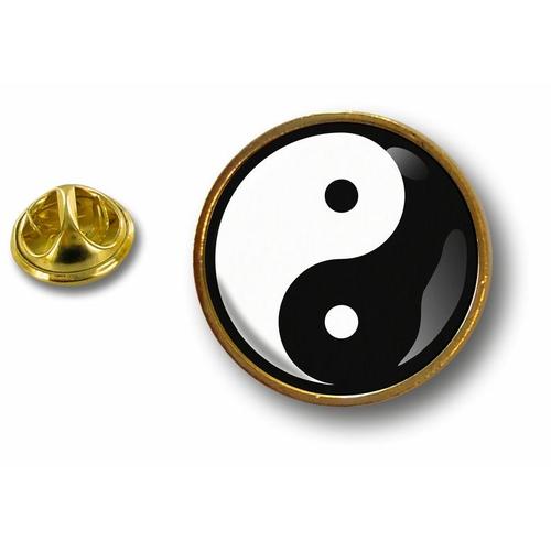 Pins Pin Badge Pin's Metal Button Yin Yang Feng Shui Peace And Loveying