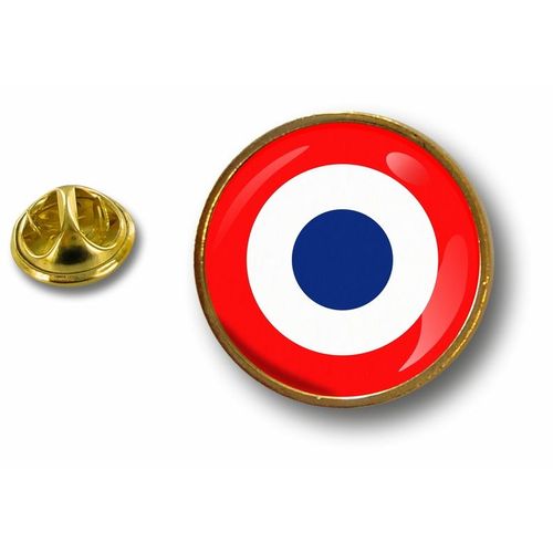 Pins Pin Badge Pin's Metal Button Drapeau Cocarde Air Force Militaire France