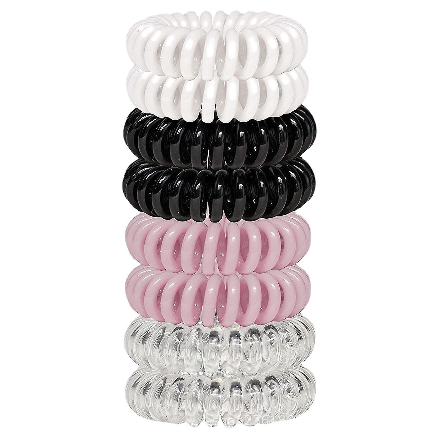 Attaches  Cheveux En Spirale : Bobine, Cordon Tlphonique,... - 4