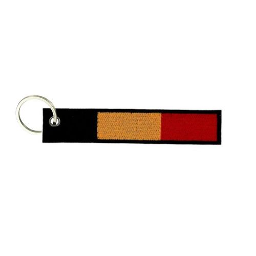 Porte Cle Cles Clef Brode Patch Ecusson Drapeau Brassard Belgique Belge