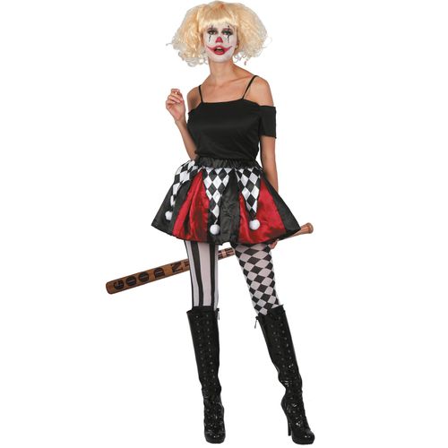 Déguisement Jupe Arlequin Femme - Taille: M