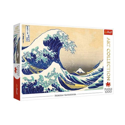 Puzzle 1000 Pièces Hokusai - The Great Wave Of Kanagawa