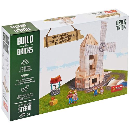 Puzzle 220 Pièces Build With Bricks - Le Moulin