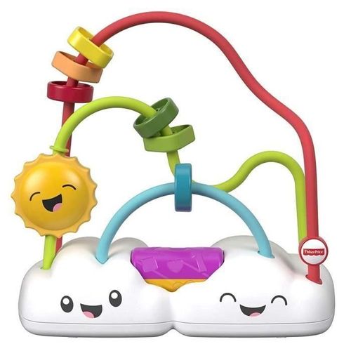 Fisher-Price - Mon Boulier Arc-En-Ciel - Jeu D'adresse Bebe - 6 Mois Et +