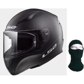 Casque Integral Rapid + Cagoule - Noir Mat - L 59-60 Cm
